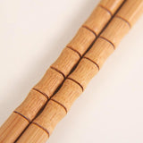 5 Pares De Palillos Japoneses De Bambú Madera