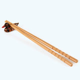 5 Pares De Palillos Japoneses De Bambú Modelo