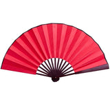 Abanico Japonés Personalizado Rojo