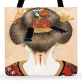 Bolsa De Tela Geisha Japonesa Estampado