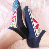 Calcetines Con Estampado Japonés Koori Puestos