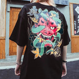 Camiseta Japonesa Hannya & Hebi Mujer