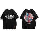 Camiseta Japonesa Koï & Lotus