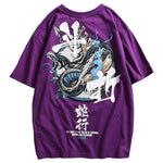 Camiseta Japonesa Serpiente Venenosa Logo