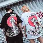 Camiseta Japonesa de Hip Hop Modelos