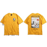 Camiseta de la Ley Japonesa de la Naturaleza Amarillo