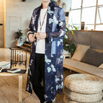 Chaqueta Kimono Long Crane Perfil