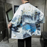 Chaqueta Kimono Para Hombre Kogane Espalda
