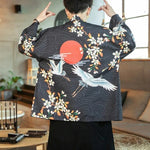 Chaqueta Kimono Para Hombre Saitan Espalda