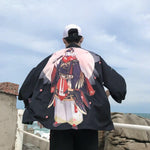 Chaqueta Kimono de Hombre Guerrero Japonés Espalda