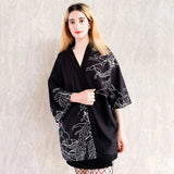 Chaqueta Kimono para Mujer Hannya Frente
