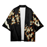 Chaqueta kimono sol rojo parte enfrente
