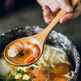 Cuchara De Sopa Japonesa Grande Con Comida