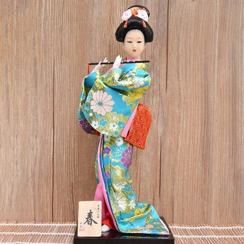 Figura Japonesa de Flauta Geisha