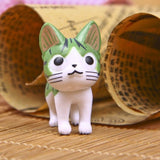 Figuras de Gatos Japoneses Jardín en Miniatura