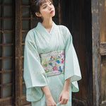 Kimono Japonés De Mujer - Sakura Frente