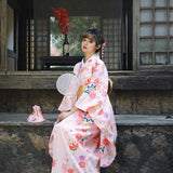 Kimono Japonés Furisode Para Mujer Conjunto