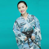 Kimono Japonés Mujer - La Gran Ola Frente