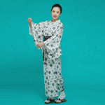 Kimono Japonés Mujer - Libélulas Mangas