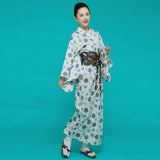 Kimono Japonés Mujer - Libélulas Perfil