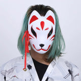Máscara Kitsune Japonés Modelo