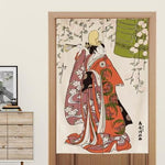 Noren Sensu Japonés Tradicional Colgado