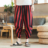 Pantalones de Estilo Japonés Para Hombre Aka Shima Frente