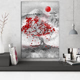 Pintura Japonesa Sakura Diseño