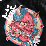 Sudadera Japonesa Demonio Hannya Logo