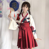Vestido Kimono Japonés Corto Conjunto